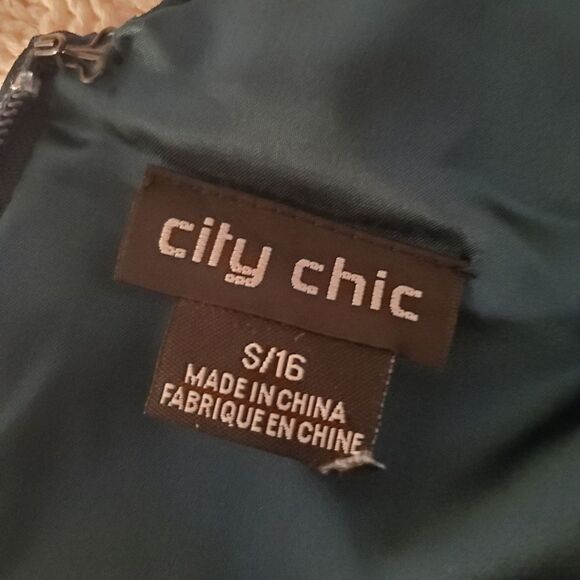 ✨ CITY CHIC ✨ Sweet Wishes Maxi Dress - [Size 16, Teal] - Picture 12 of 14